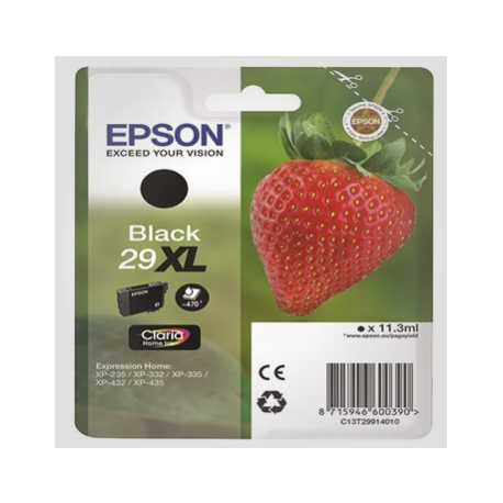 Epson T29XL BK (Claria), Original Blækpatron