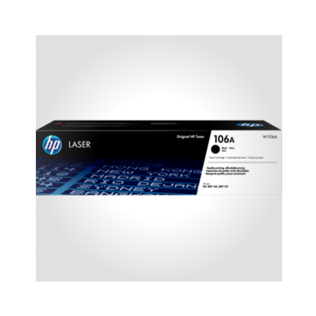 HP W 1106A 106A BK, Original toner