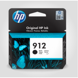 HP 912 BK, Original patron 300 sider