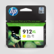 HP 912XL Yellow, Original patron 825 sider 10 ml.