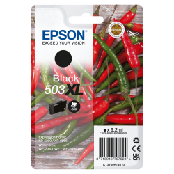 Epson 503XL BK, Kompatibel patron 12 ml.