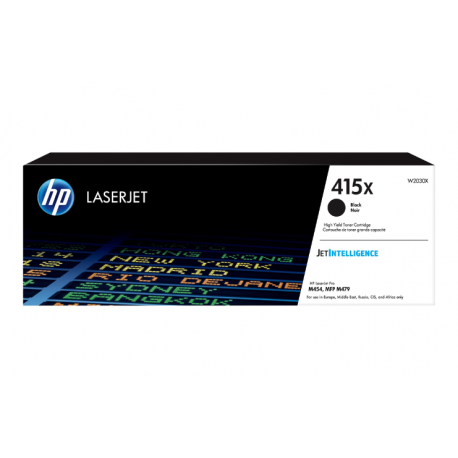 HP 415X W2030X BK, Original toner 7.500 sider