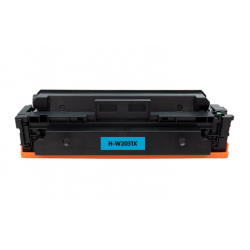 HP 415X W2031X Cyan, Kompatibel toner 6.000 sider