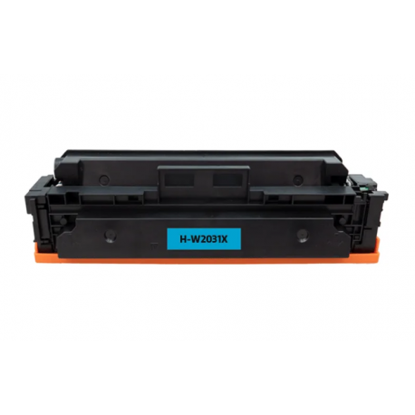 HP 415X W2031X Cyan, Kompatibel toner 6.000 sider