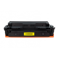 HP 415X W2032X Yellow, Kompatibel toner 6.000 sider