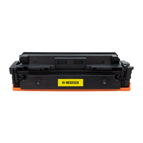 HP 415X W2032X Yellow, Kompatibel toner 6.000 sider