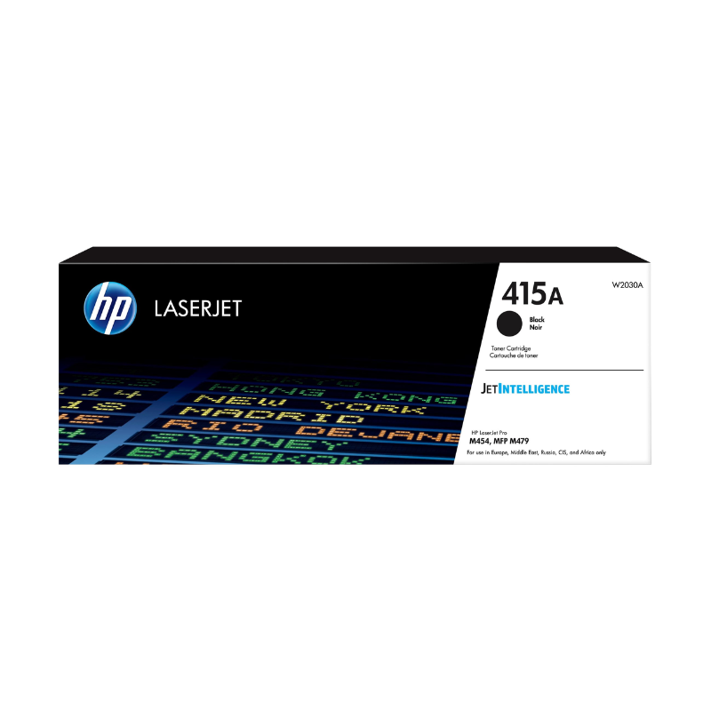 HP 415A W2030A BK, Original toner 2.400 sider