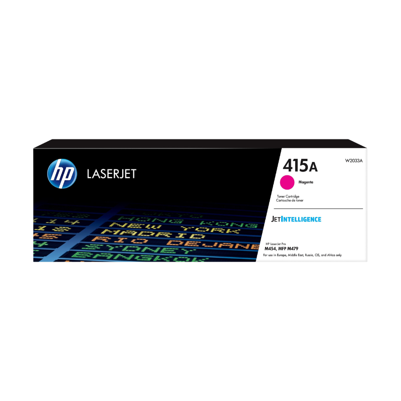 HP 415A W2033A Magenta, Original toner 2.100 sider