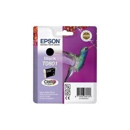 Epson T0801 sort Original blækpatron