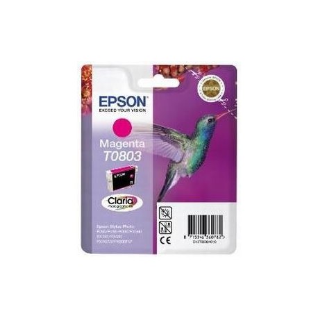 Epson T0803 rød Original Patron